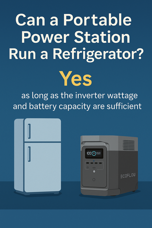 Can a Portable Power Station Run a Refrigerator?