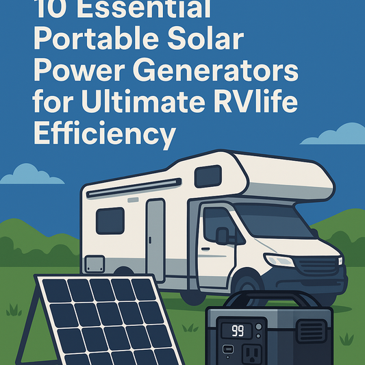 10 Essential Portable Solar Power Generators for Ultimate RVlife Efficiency