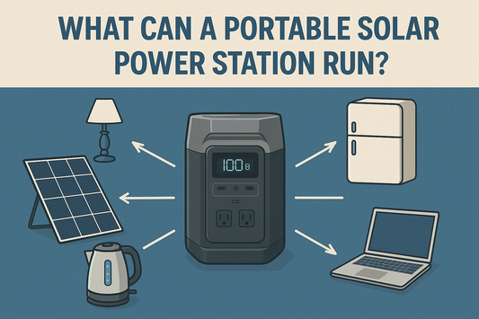 What Can a Portable Solar Power Station Run?