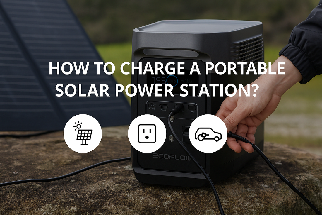 How Do You Charge a Portable Solar Power Station?