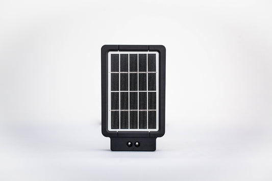 a black and white photo of a solar panel