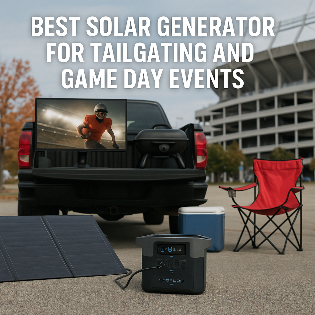 Best Solar Generator for Tailgating and Game Day Events (2025 Guide)