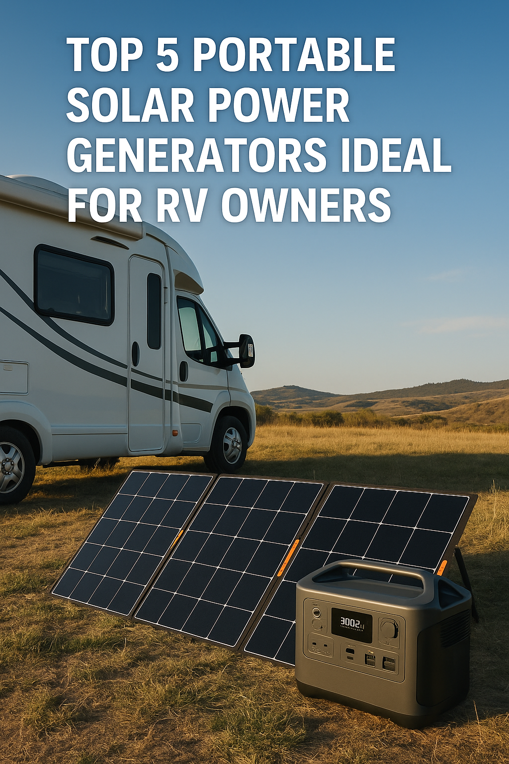 Top 5 Portable Solar Power Generators Ideal for RV Owners