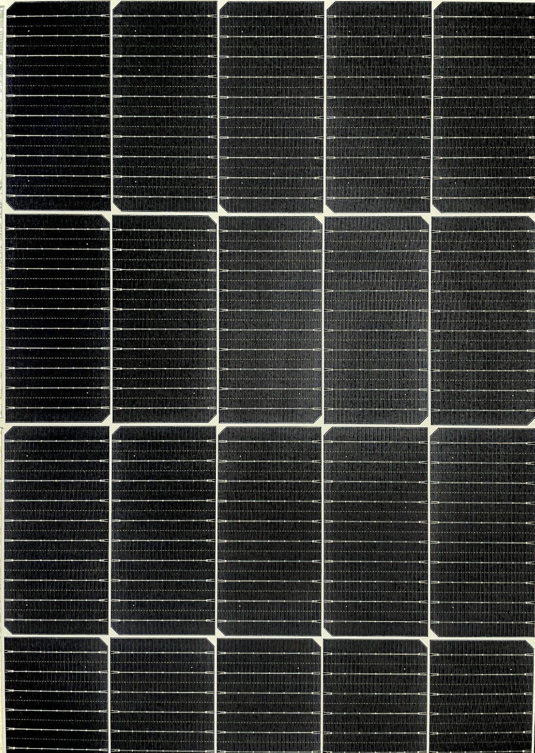 A black and white photo of a solar panel